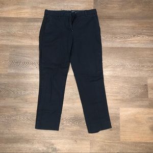 Gap slim detailed dress trousers.